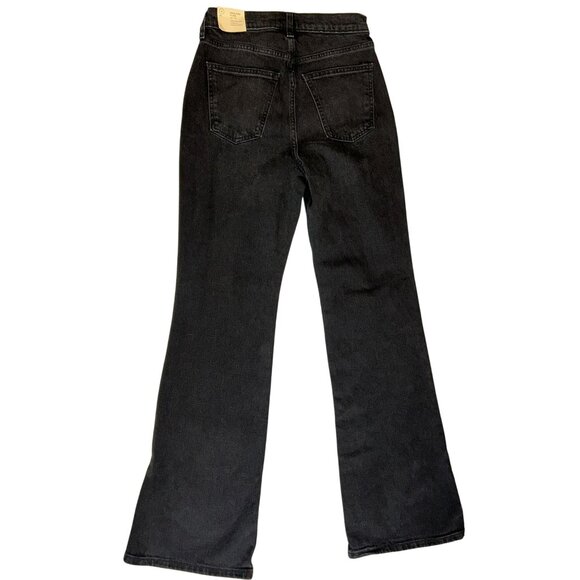 Universal Thread Womens High Waisted Flare Jeans Size 4 NWT Black - Picture 2 of 6